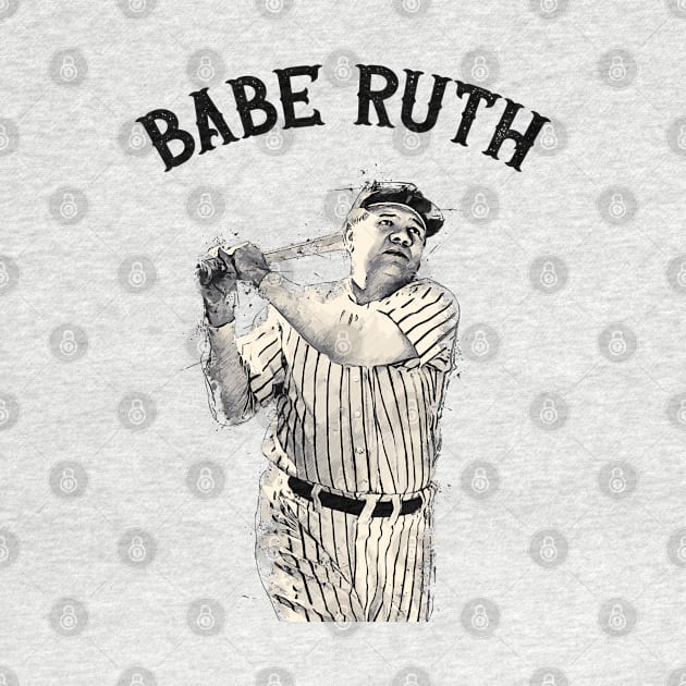 Babe Ruth by Yopi